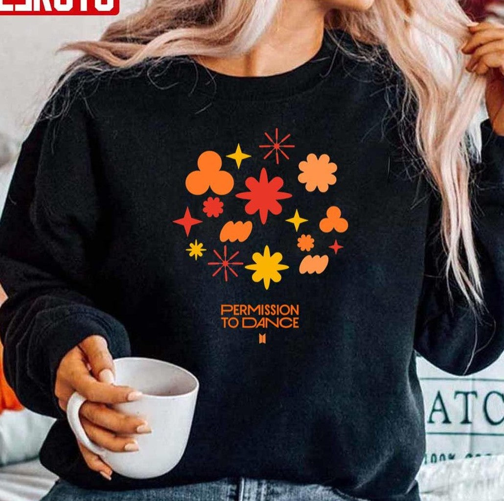 Permission To Dance On Stage BTS 2022 Tour Unisex Sweatshirt Hooded - T-Shirt, Sweatshirt, Hoodie