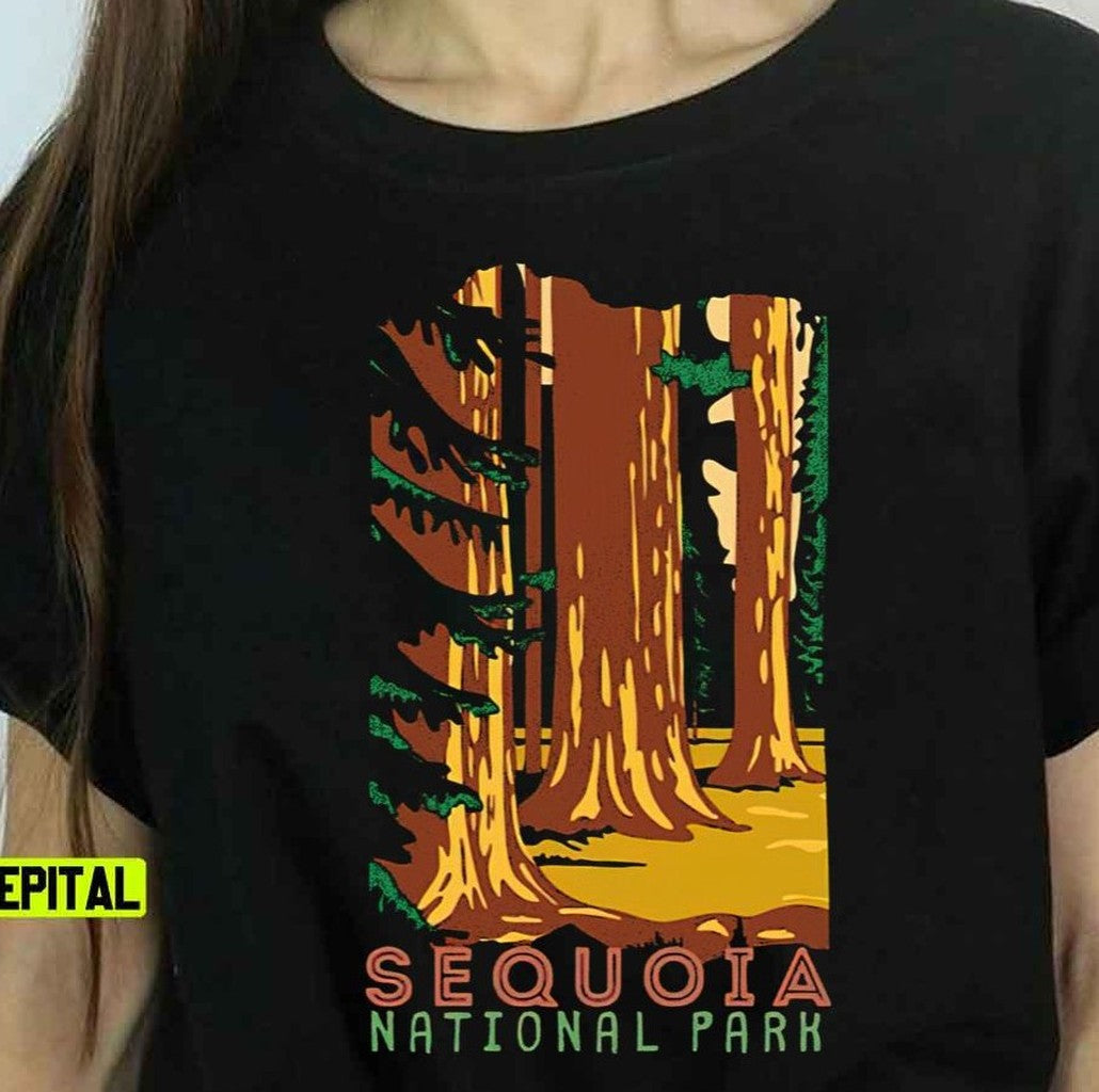 Sequoia National Park California T-Shirt - T-Shirt, Sweatshirt, Hoodie