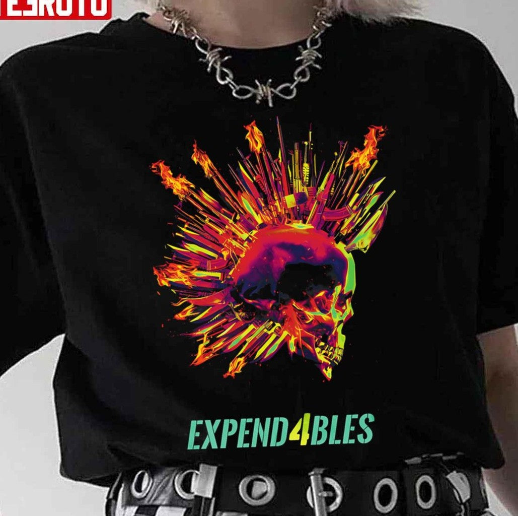 2023 Movie The Expendables Unisex T-Shirt - T-Shirt, Sweatshirt, Hoodie