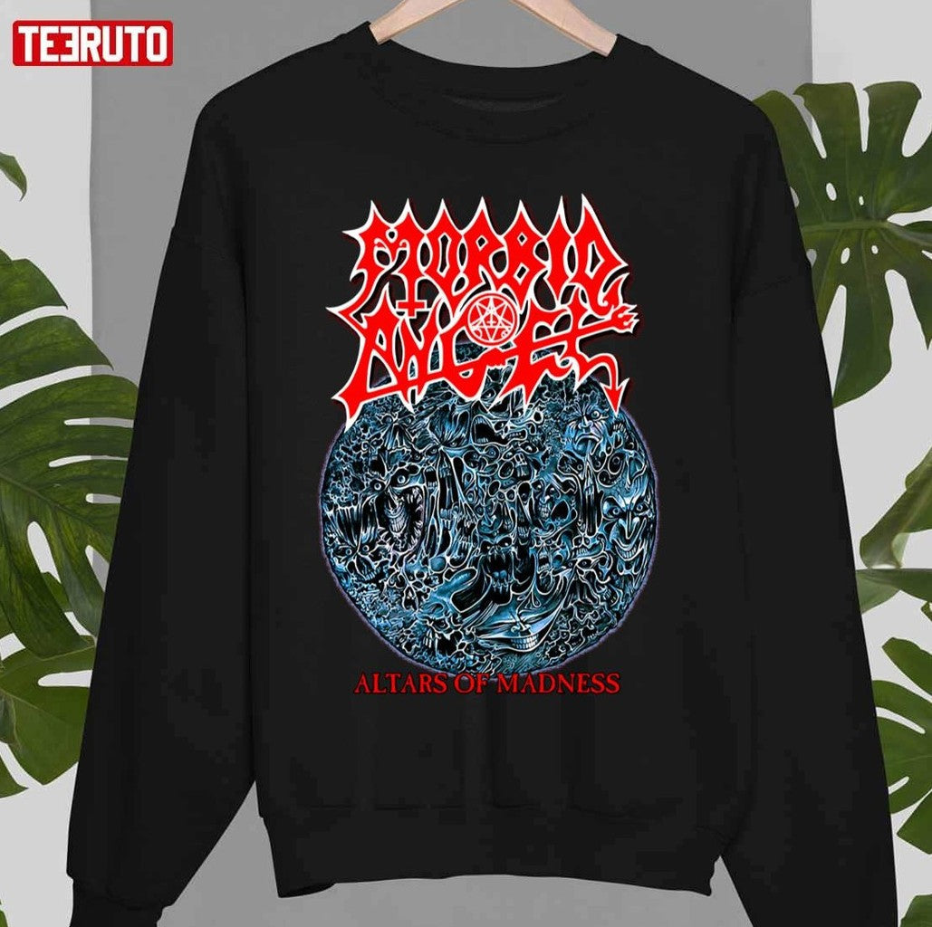 Morbid Angel Altars Of Madness Old School Us Death Metal Unisex Sweatshirt - T-Shirt, Sweatshirt, Hoodie