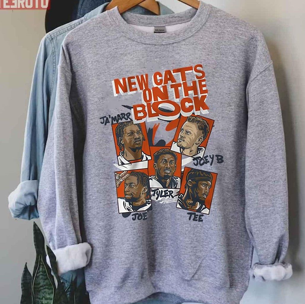 New Cats On The Block Ja'Marr Joey B Tyler Joe Tee Sweatshirt - T-Shirt, Sweatshirt, Hoodie
