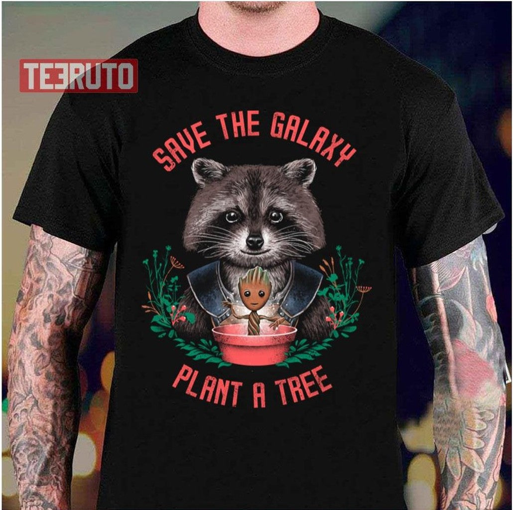 Save The Galaxy Guardians Of The Galaxy Rocket Unisex T-Shirt - T-Shirt, Sweatshirt, Hoodie