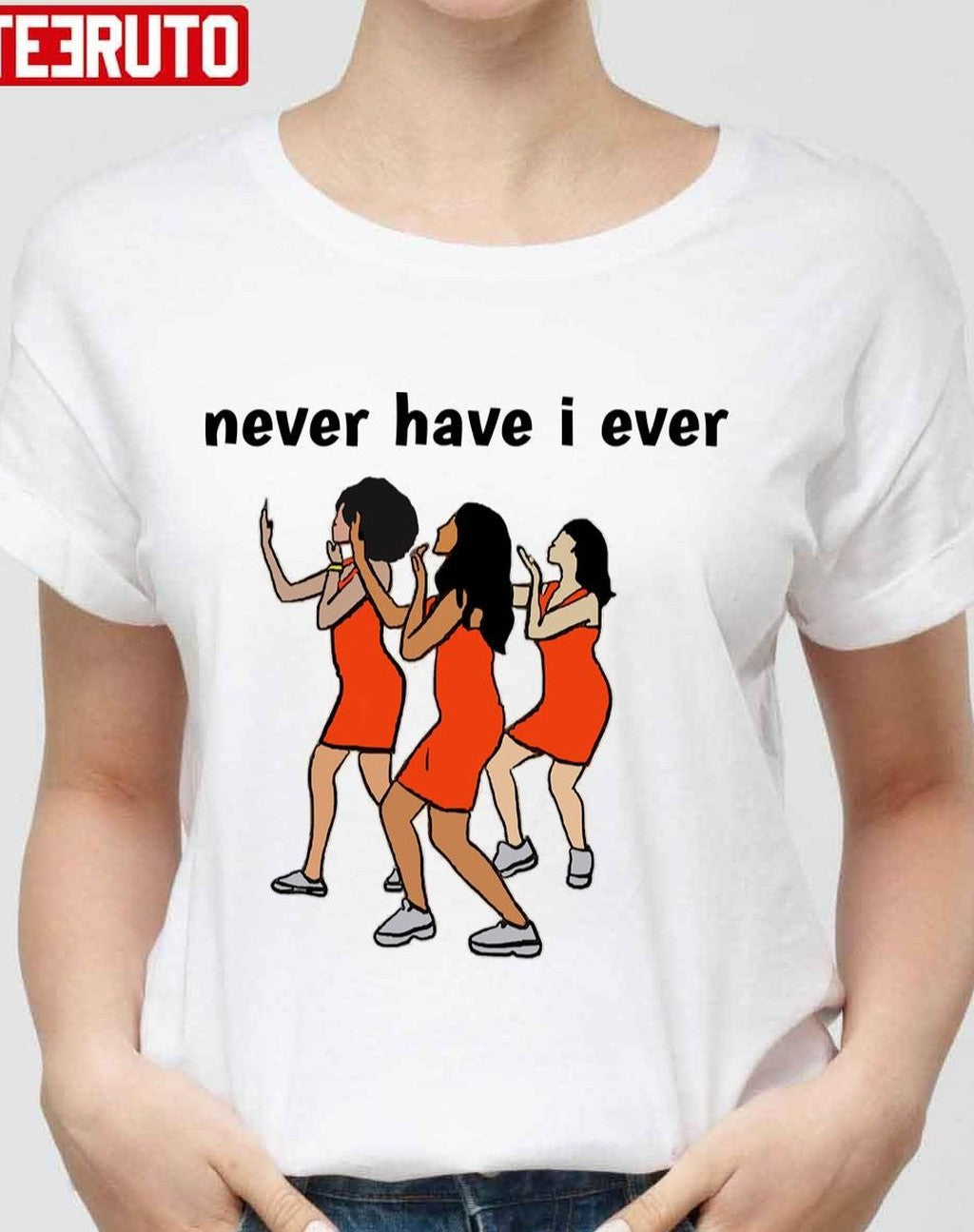 Netlfix Never Have I Ever Squad Minimalist Art Unisex T-Shirt - T-Shirt, Sweatshirt, Hoodie