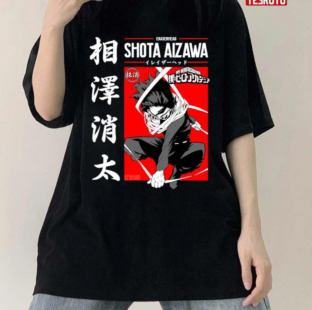 Shota Aizawa My Hero Academia Japanese Style Unisex T-Shirt - T-Shirt, Sweatshirt, Hoodie