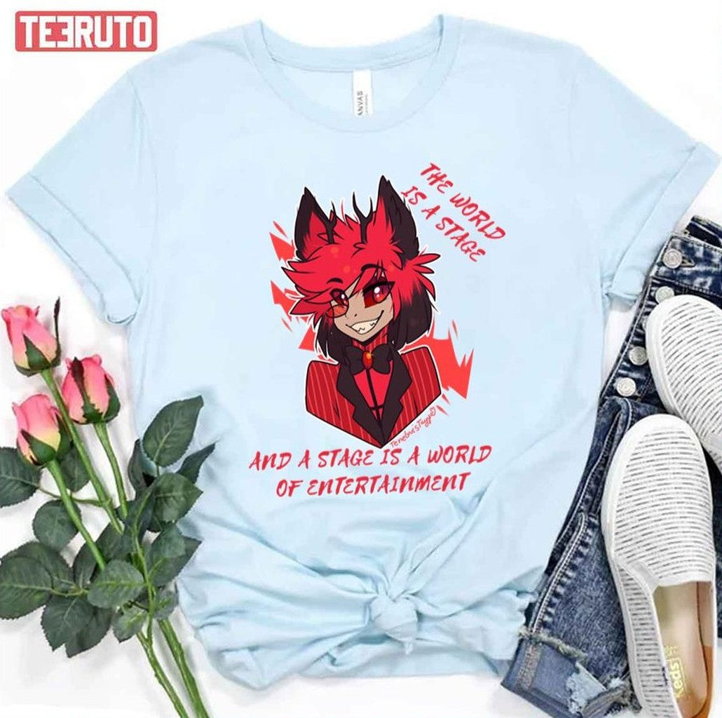 Radio Demon Alastor Hazbin Hotel Unisex T-Shirt - T-Shirt, Sweatshirt, Hoodie