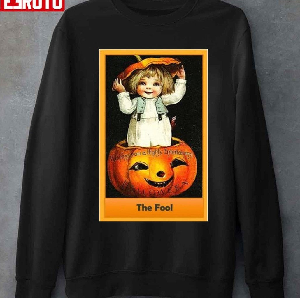 Pocus Hocus Pocus Tarot Halloween The Fool Unisex Sweatshirt - T-Shirt, Sweatshirt, Hoodie