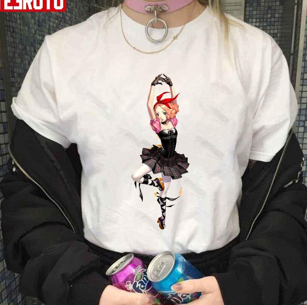 Persona 5 Haru Render Dancing Unisex T-shirt - T-Shirt, Sweatshirt, Hoodie