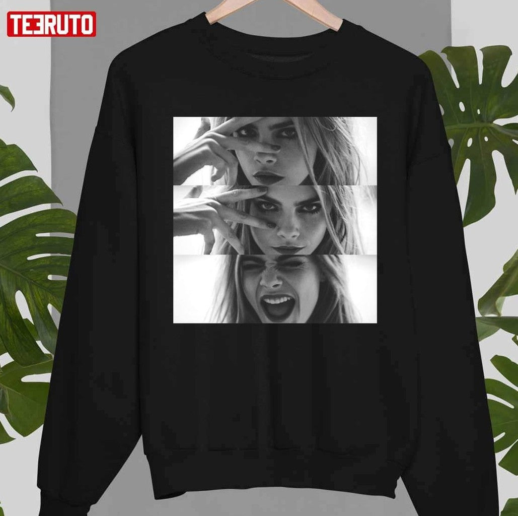Mono Cara Delevingne Unisex Sweatshirt - T-Shirt, Sweatshirt, Hoodie