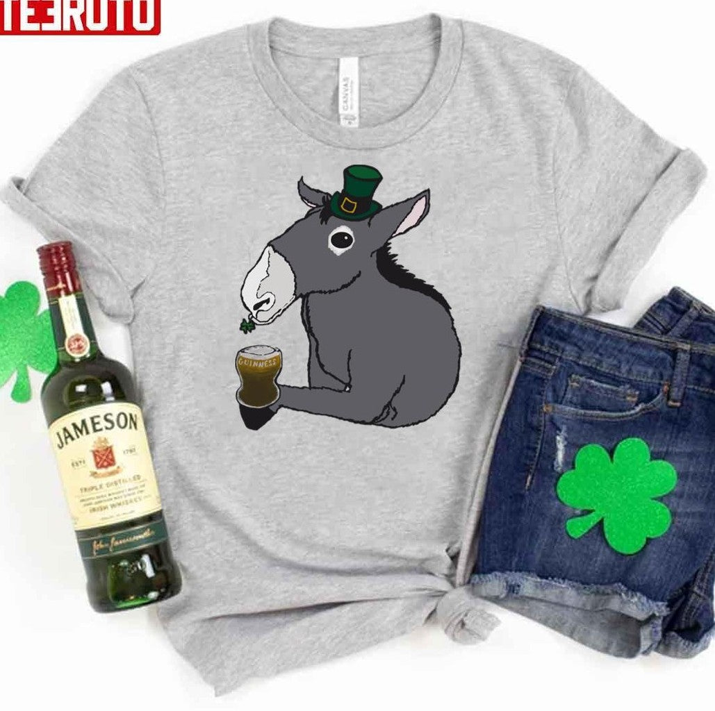 Saint Patrick's Donkey Unisex T-Shirt - T-Shirt, Sweatshirt, Hoodie