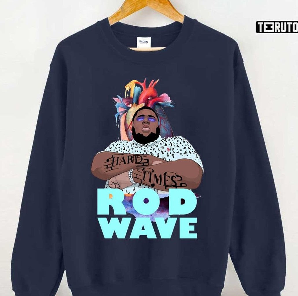 Rod Wave Animated Art Unisex T-Shirt - T-Shirt, Sweatshirt, Hoodie