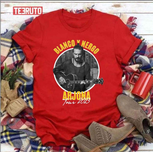 Arjona Blanco Y Negro 2023 Tour Unisex T-Shirt - T-Shirt, Sweatshirt, Hoodie