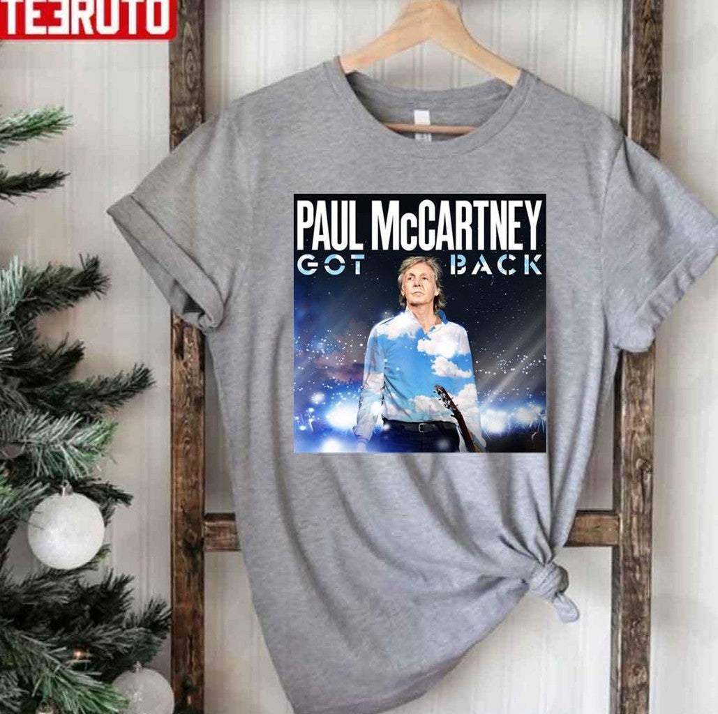 Paul McCartney Summer Tour Got Back Unisex T-Shirt - T-Shirt, Sweatshirt, Hoodie