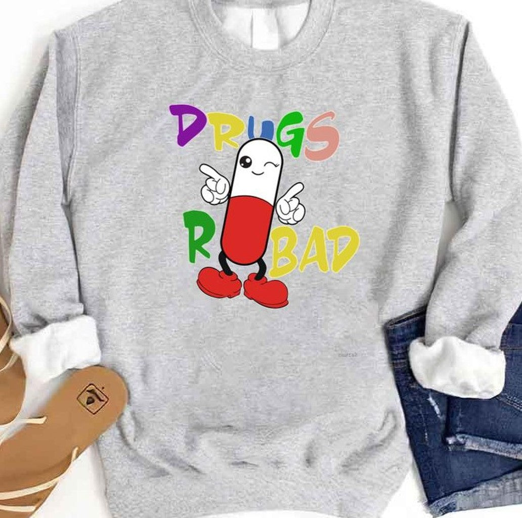Pills Guy South Park Drugs Are Bad Unisex Sweatshirt - T-Shirt, Sweatshirt, Hoodie