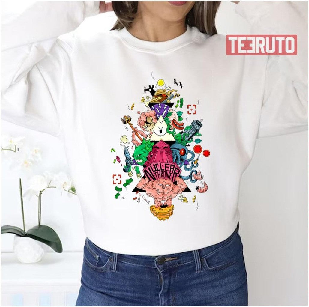 Nuclear Throne Character Totem Pole Unisex Sweatshirt - T-Shirt, Sweatshirt, Hoodie