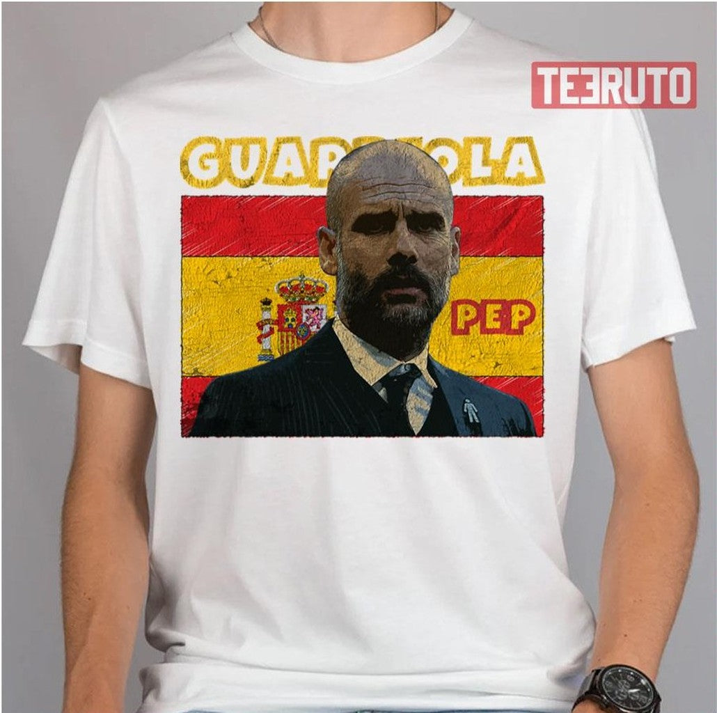 Pep Guardiola Spanish Coach Football Unisex T-Shirt - T-Shirt, Sweatshirt, Hoodie