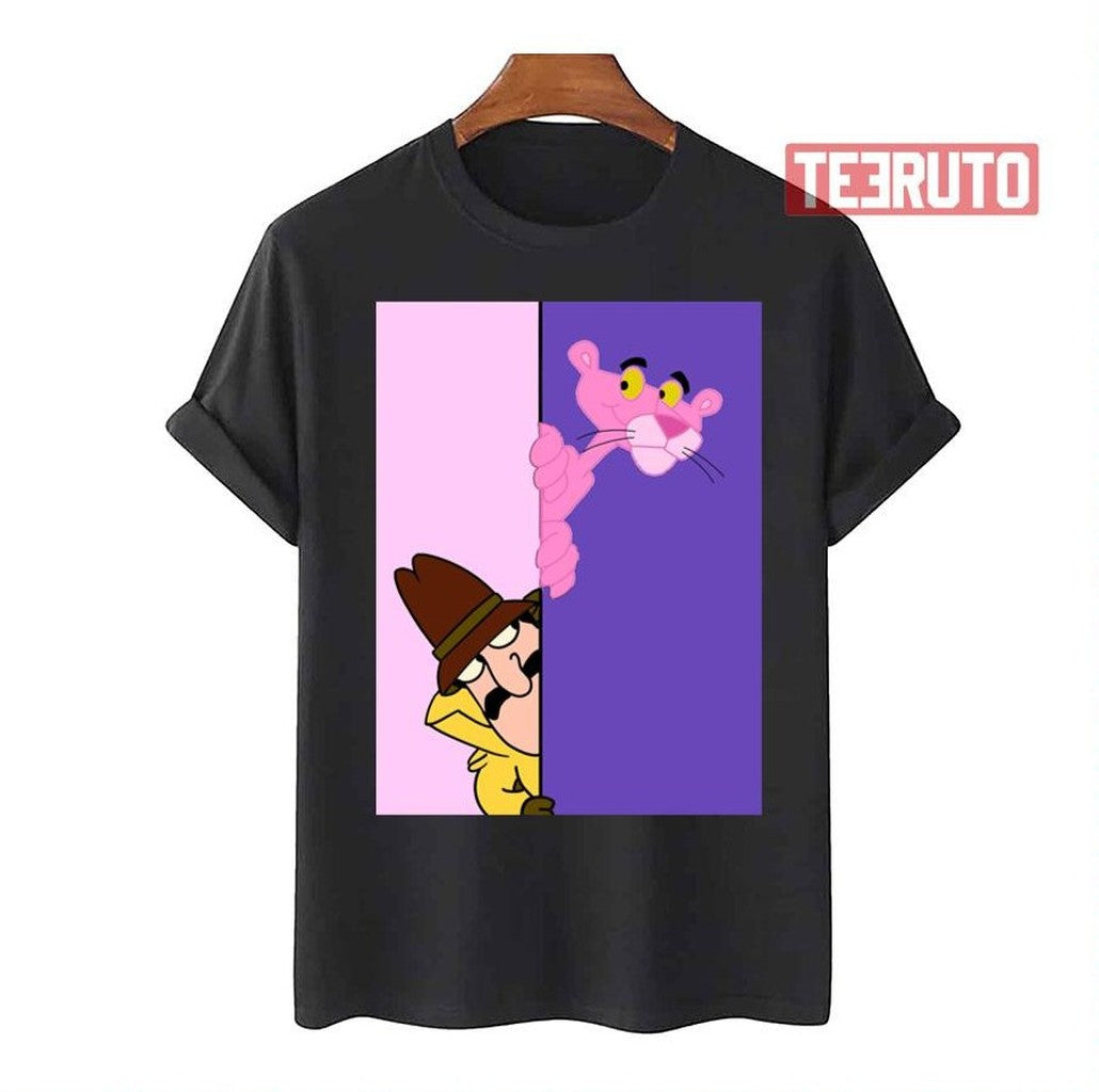 Pink Panther Graphic Cartoon Unisex T-Shirt - T-Shirt, Sweatshirt, Hoodie