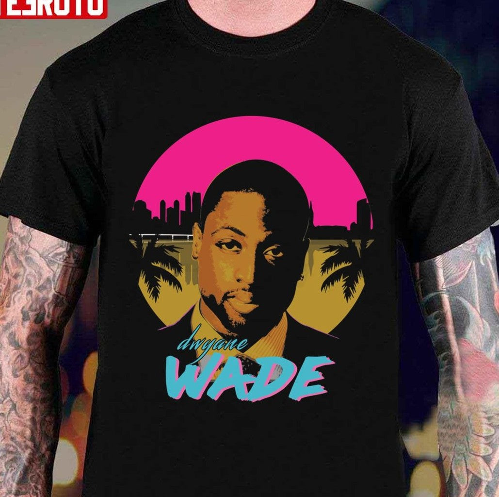 Retro Wade Dwayne Wade Art Unisex T-shirt - T-Shirt, Sweatshirt, Hoodie