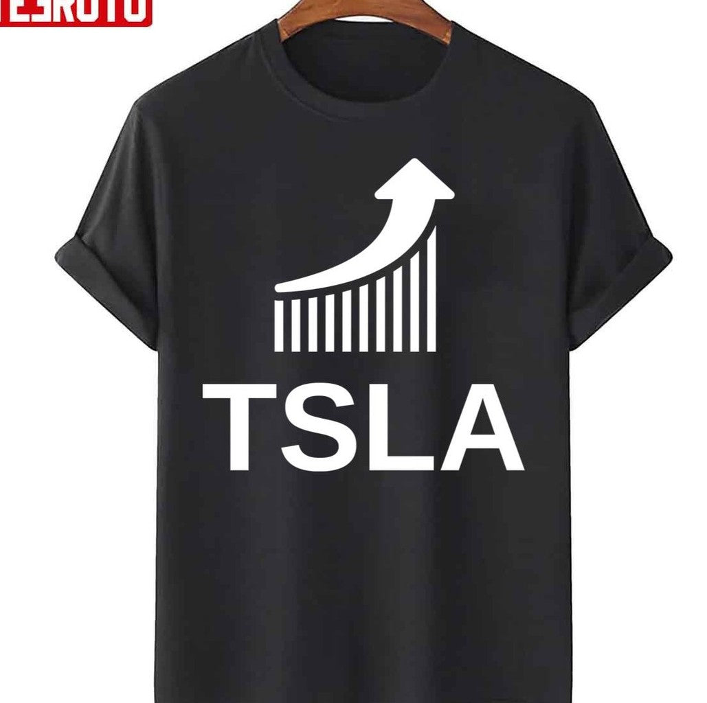 S For Trader Tsla Stock Chart Unisex T-Shirt - T-Shirt, Sweatshirt, Hoodie