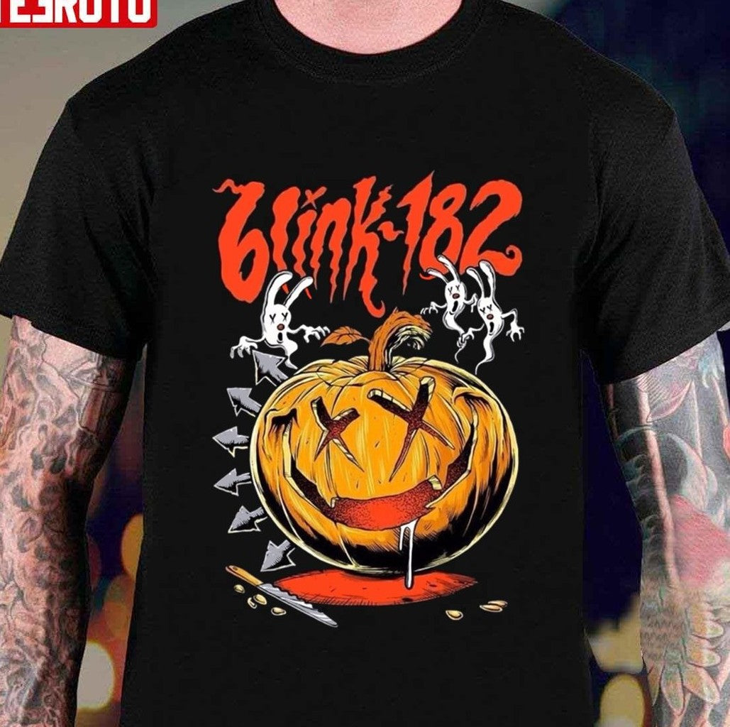 Pumpkin Blink 182 Halloween Unisex T-shirt - T-Shirt, Sweatshirt, Hoodie