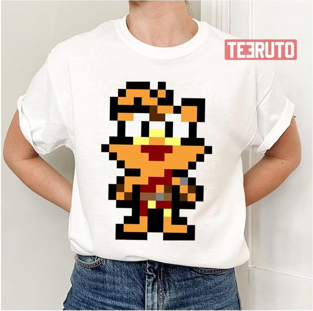 Pixel Ty The Tasmanian Tiger Unisex T-Shirt - T-Shirt, Sweatshirt, Hoodie