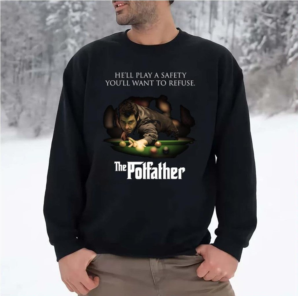 Ronnie O'sullivan The Potfather Snooker Unisex Sweatshirt - T-Shirt, Sweatshirt, Hoodie