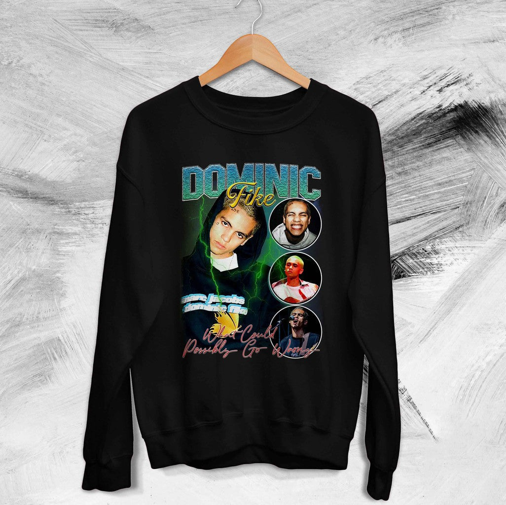 Music Dominic Fike Vintage 90s Dominic Fike Graphic Unisex Sweatshirt - T-Shirt, Sweatshirt, Hoodie