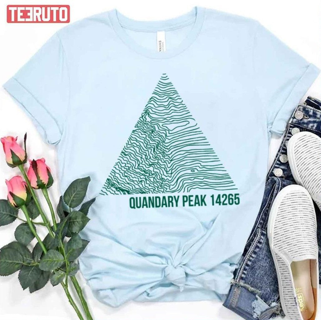 Quandary Peak 14265 Peak Unisex T-Shirt - T-Shirt, Sweatshirt, Hoodie