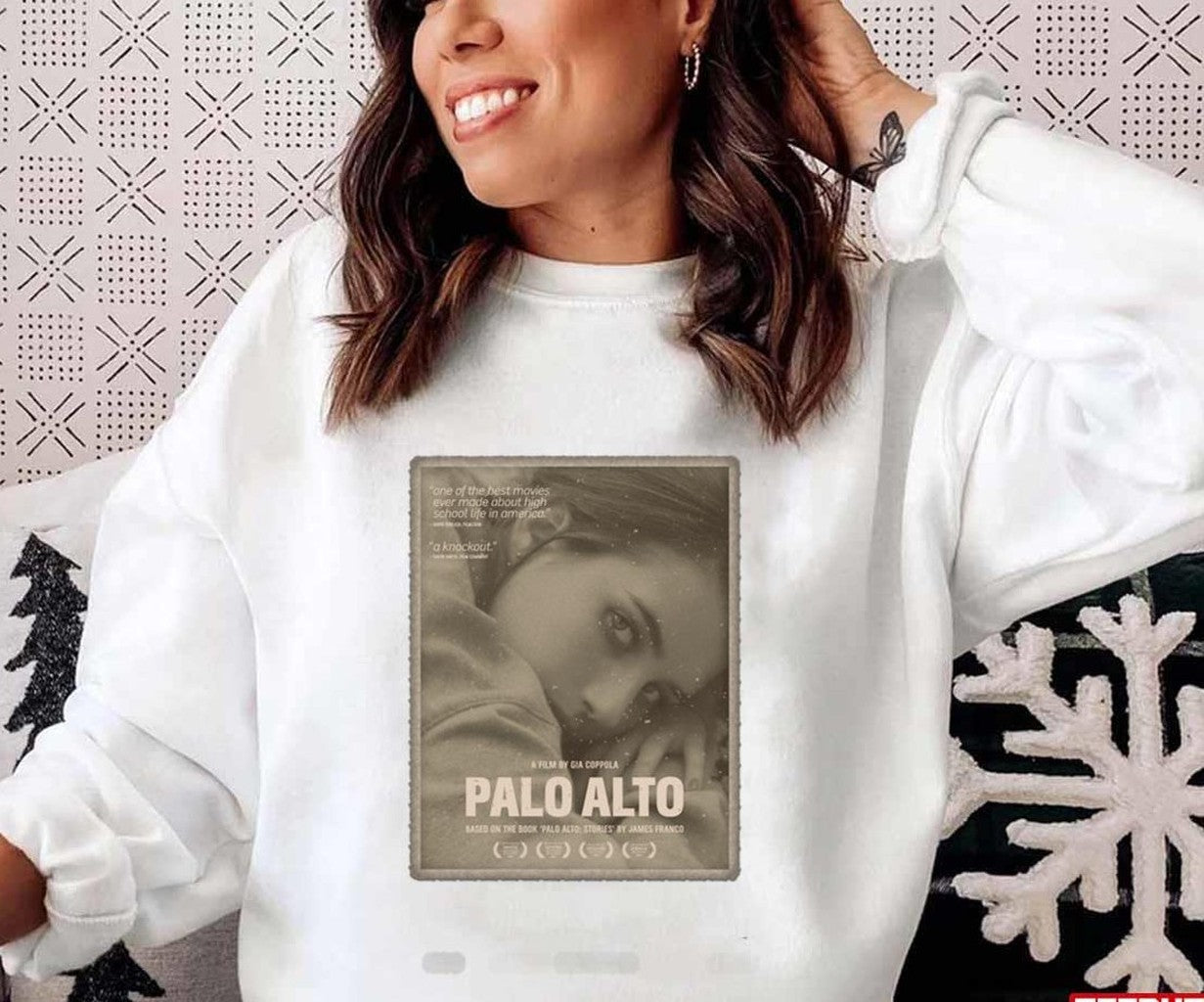 Palo Alto Film Emma Roberts Unisex Sweatshirt - T-Shirt, Sweatshirt, Hoodie