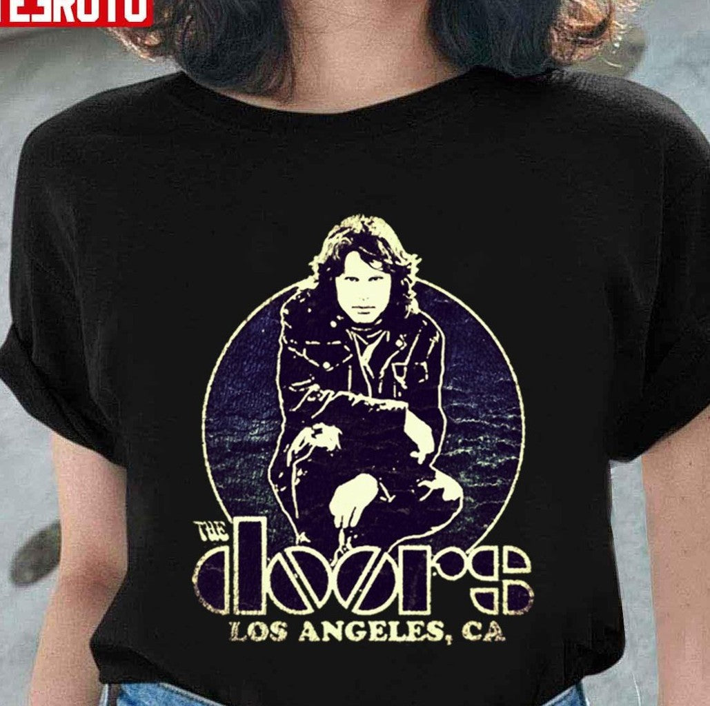 Retro Design Of Jim Morrison The Doors Unisex T-Shirt - T-Shirt, Sweatshirt, Hoodie