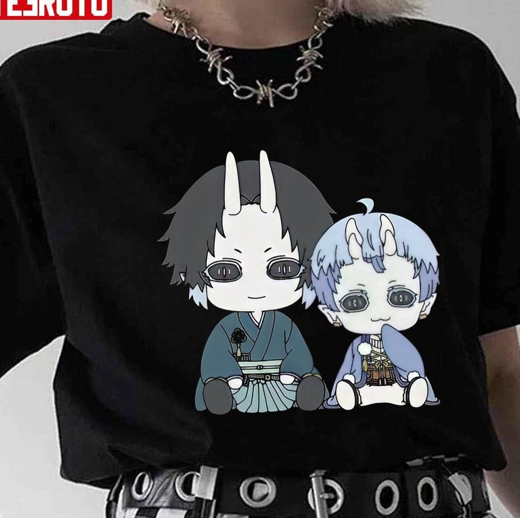 Shizuno And Yabashira Somali And The Forest Spirit Anime Unisex T-Shirt - T-Shirt, Sweatshirt, Hoodie