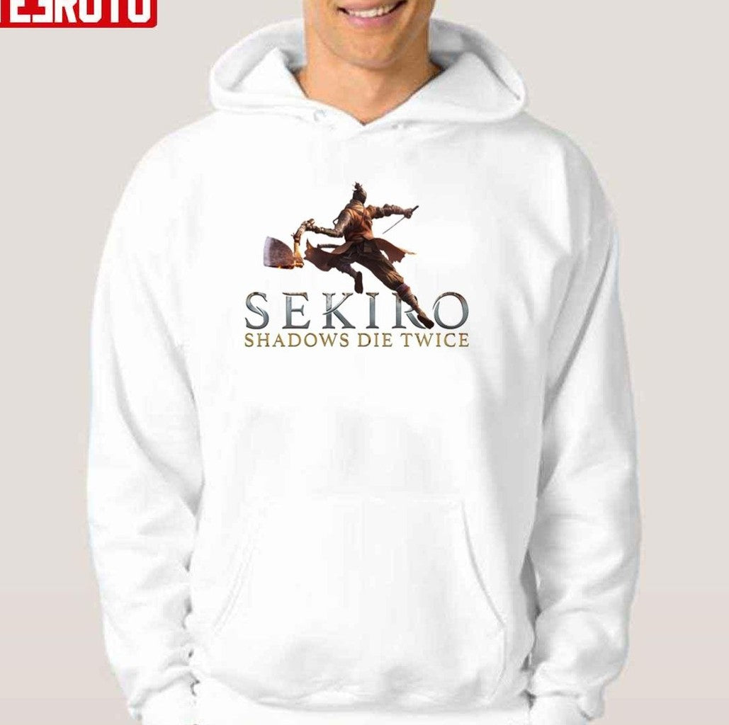 Sekiro Shadows Die Twice Logo Game Art Unisex Hoodie - T-Shirt, Sweatshirt, Hoodie