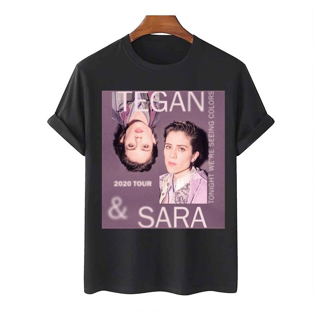 2020 Tour Design Sara And Tegan Unisex T-Shirt - T-Shirt, Sweatshirt, Hoodie