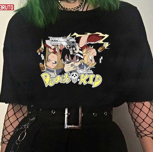 Anime Death The Kid Unisex T-Shirt - T-Shirt, Sweatshirt, Hoodie