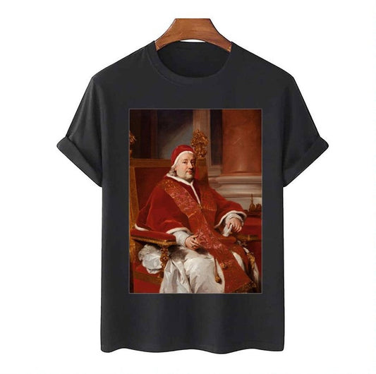 Anton Raphael Mengs Portrait Of Pope Clement Xiii 1760 Unisex T-Shirt - T-Shirt, Sweatshirt, Hoodie