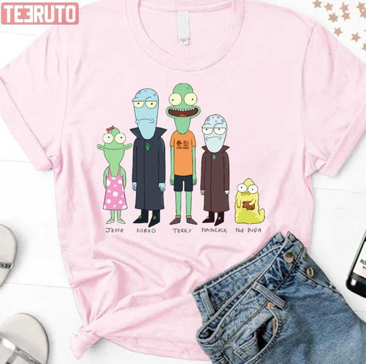 Area 69 Adult Humor Solar Opposites Squad Unisex T-Shirt - T-Shirt, Sweatshirt, Hoodie