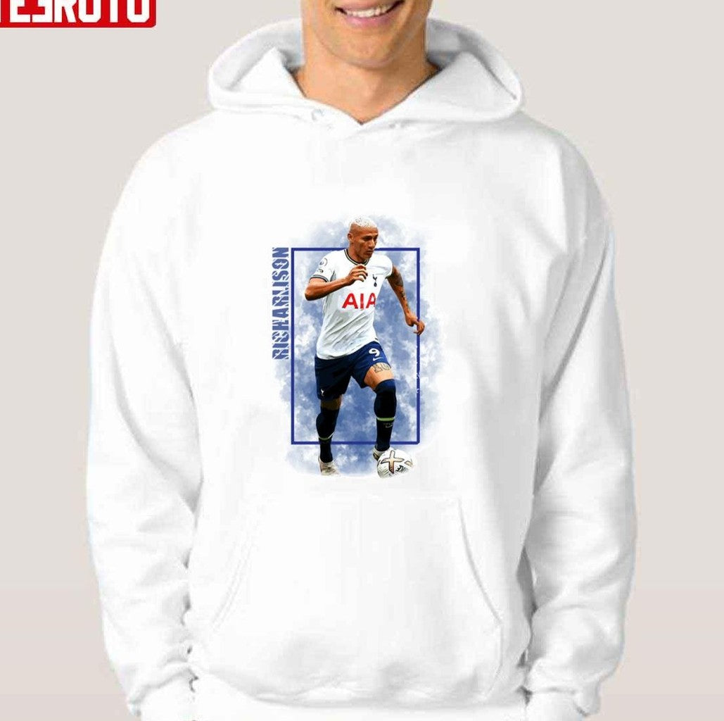 Richarlison Football Soccer Player Unisex Hoodie - T-Shirt, Sweatshirt, Hoodie