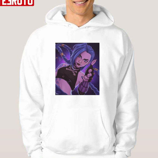 Arcane Jinx Game League Of Legends T-Shirt - T-Shirt, Sweatshirt, Hoodie