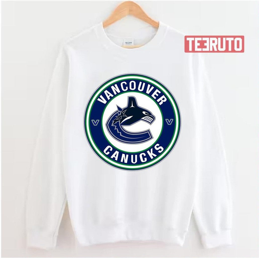 Round Blue Logo Vancouver Canucks Unisex Sweatshirt - T-Shirt, Sweatshirt, Hoodie