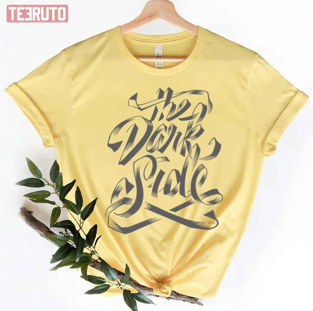 Obi Wan Kenobi The Dark Side Ribbon Lettering Unisex T-Shirt - T-Shirt, Sweatshirt, Hoodie