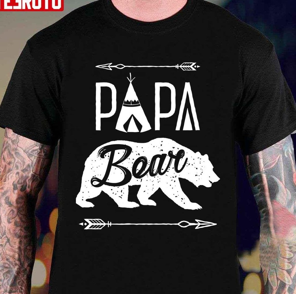 Papa Bear Unisex T-Shirt - T-Shirt, Sweatshirt, Hoodie