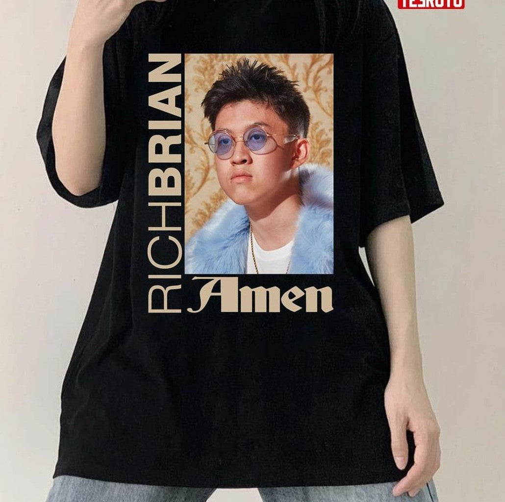 Rich Brian Rapper Amen Unisex T-Shirt - T-Shirt, Sweatshirt, Hoodie