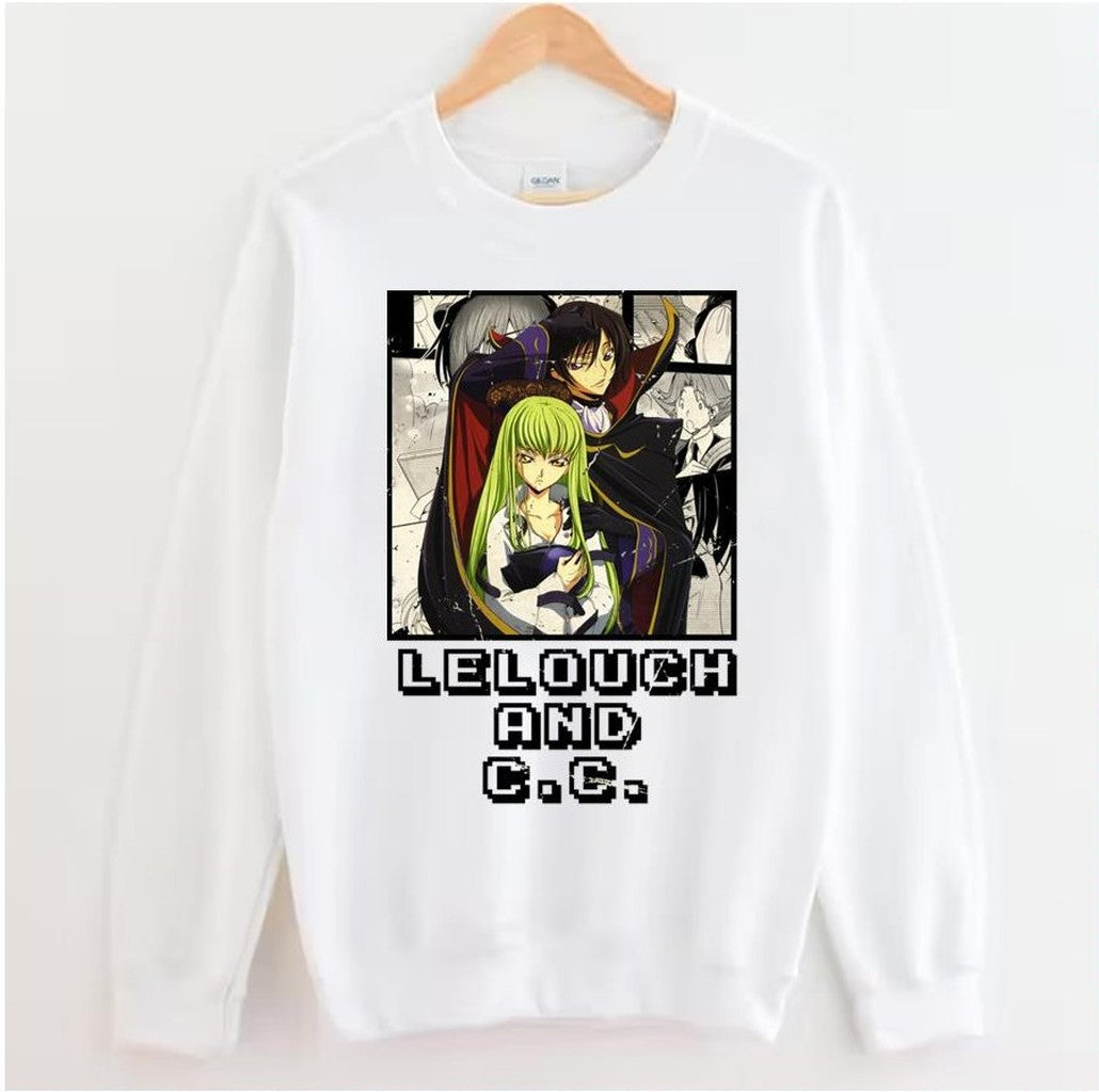 Anime Lelouch And Cc Code Geass Unisex Sweatshirt - T-Shirt, Sweatshirt, Hoodie