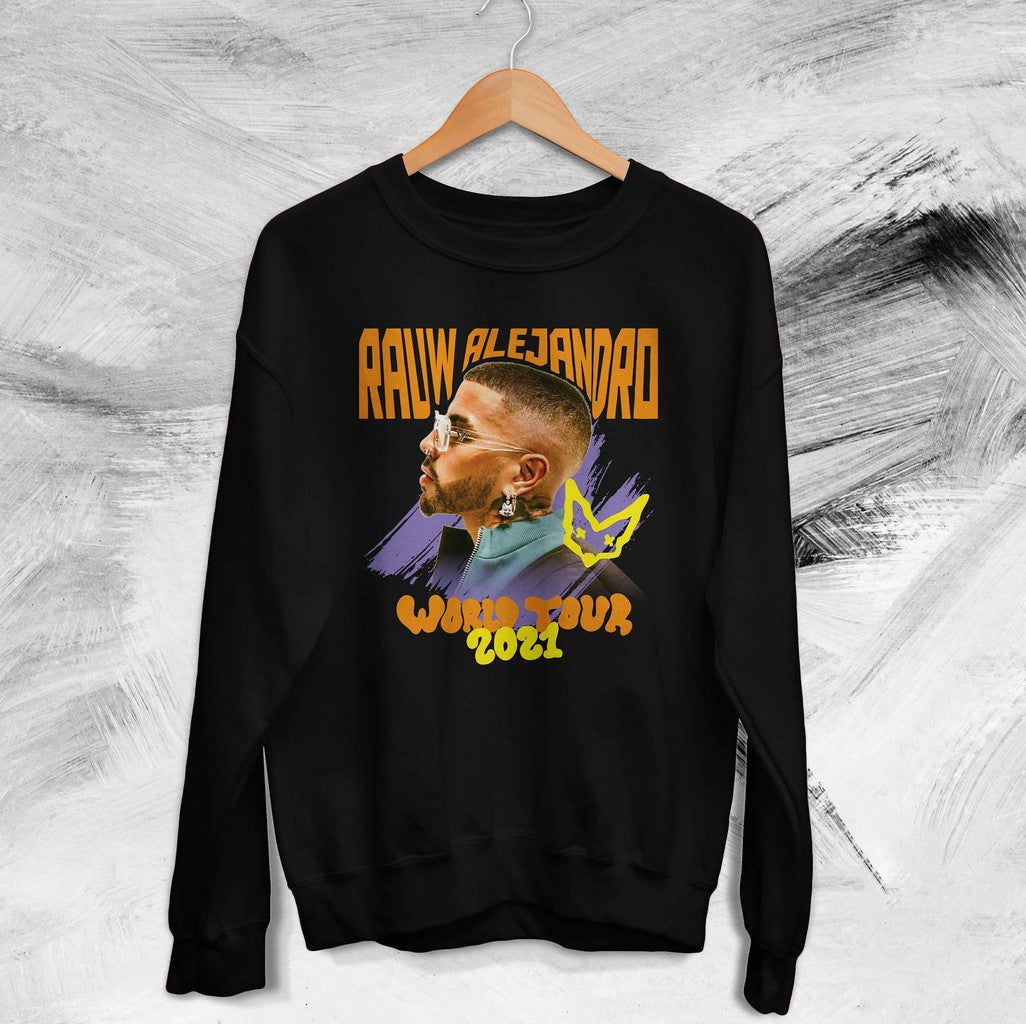 Rauw Alejandro World Tour 2021 Ocasio Ruiz Unisex Sweatshirt - T-Shirt, Sweatshirt, Hoodie