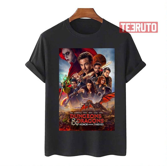 2023 Movie Dungeons And Dragons Honor Among Thieves Unisex T-Shirt - T-Shirt, Sweatshirt, Hoodie