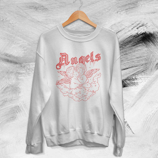 Angels Vintage Art Unisex T-Shirt - T-Shirt, Sweatshirt, Hoodie