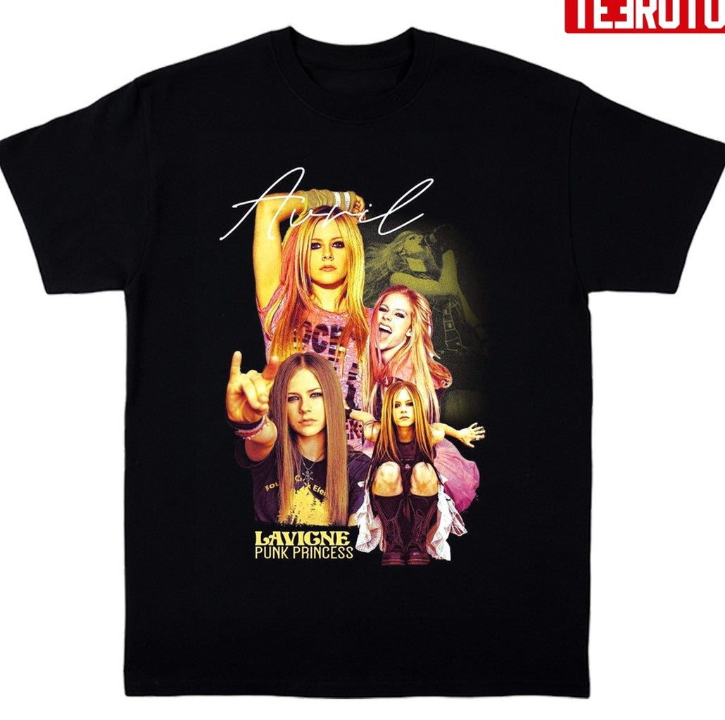 Punk Princess Avrilcrazy Vintage Old School 90s Unisex T-Shirt - T-Shirt, Sweatshirt, Hoodie