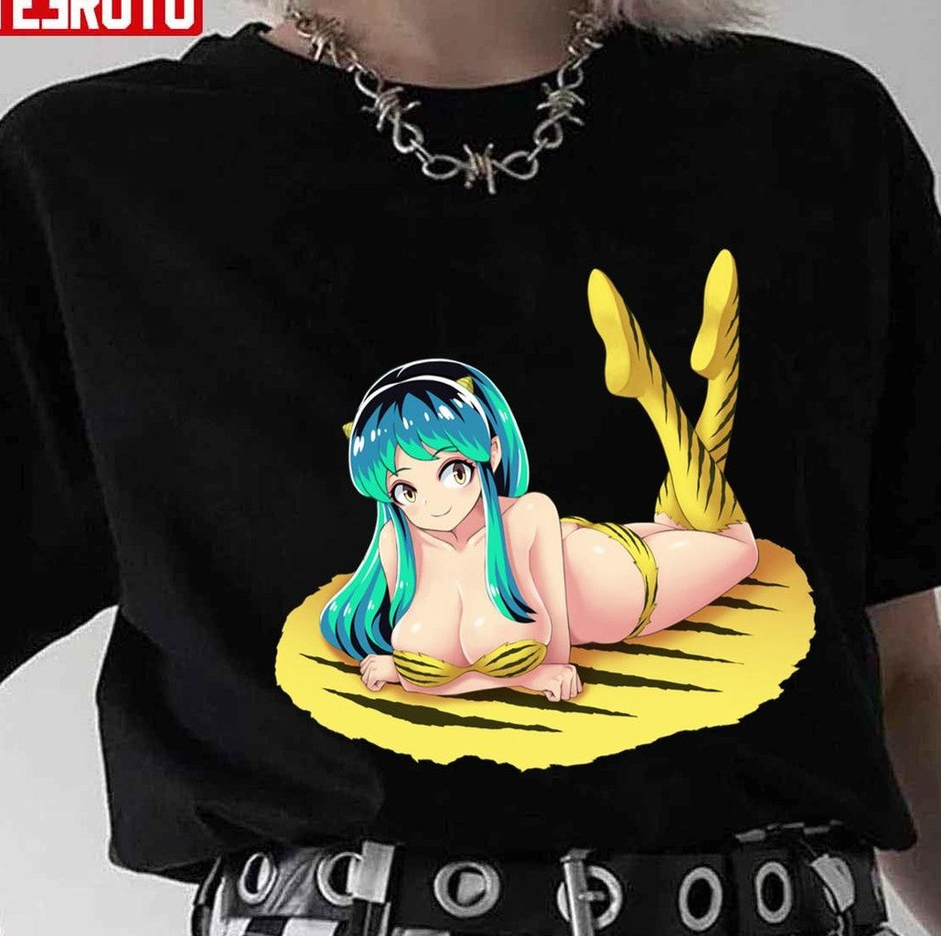 Sexy Urusei Yatsura Anime Lum Ramu Unisex T-Shirt - T-Shirt, Sweatshirt, Hoodie