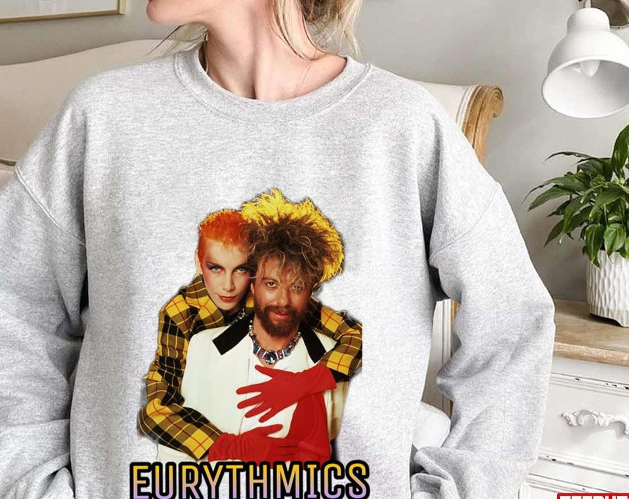 Pop Duo Eurythmics Unisex Sweatshirt - T-Shirt, Sweatshirt, Hoodie