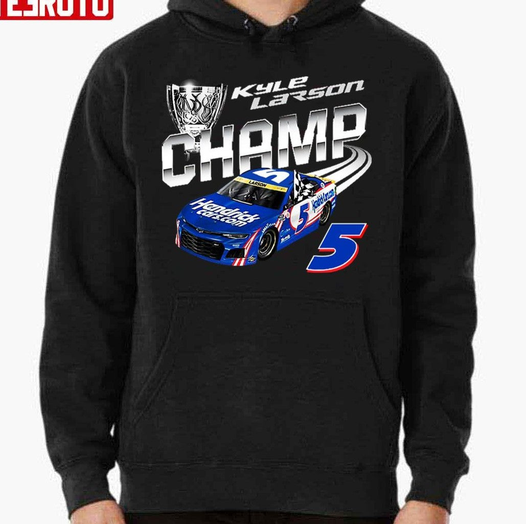 Racing Cup Number 5 Kyle Larson Unisex Hoodie - T-Shirt, Sweatshirt, Hoodie