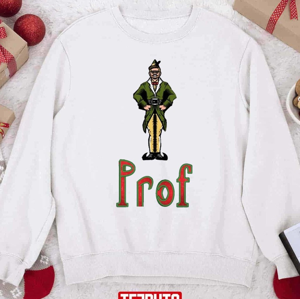 Prof Christmas Unisex Sweatshirt - T-Shirt, Sweatshirt, Hoodie